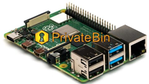 Raspberry Pi - PrivateBin